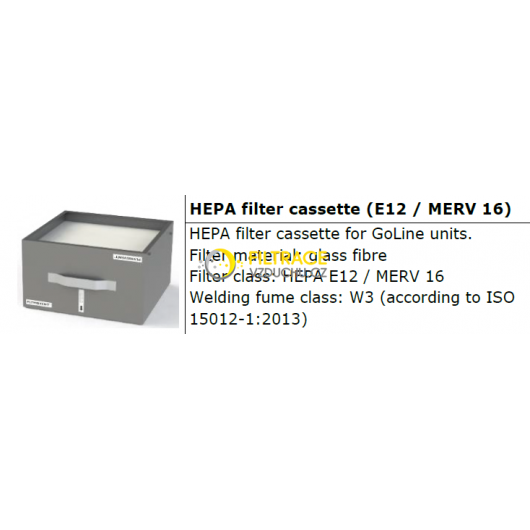 HEPA filtr GoLine 15m2