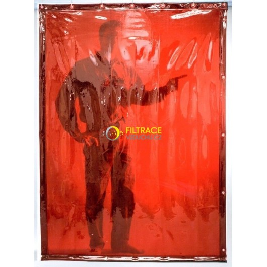 Svařovací ochranná záclona CEPRO Orange 220cm