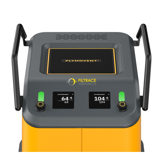 Plymovent PowerJet Pro Max – nezávislé řízení dvou odsávacích vstupů